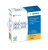 Nummer etiketten Herma 4887 dubbel zelfklevend 10x22 mm opdruk blauw, 0-999