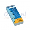 Nummer etiketten Herma 4893 blok zelfklevend 1-500 blauw 28x56 mm