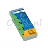 Nummer etiketten Herma 4895 blok zelfklevend 1-500 groen 28x56 mm