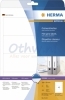 Ordneretiketten Herma 5123 A4 192x59 mm wit papier mat ondoorzichtig 100 st.