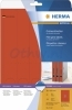 Ordneretiketten Herma 5132 A4 38x297 mm rood papier mat ondoorzichtig 100 st.