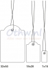 Hanglabel Herma 6902 15x24 mm met draad rood 1000 st.