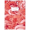 SCHRIFTKAFT A4 JUNGLE ROOD