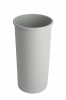 Afvalbak Rubbermaid Ronde container 83,3 ltr, grijs.