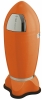 Afvalbak Wesco Spaceboy XL 35  ltr, oranje.