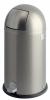 Afvalbak Wesco Pushboy 50 ltr, neusilber.