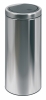 Afvalbak Brabantia flattop bin 30 ltr, chroom.