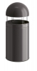 Afvalbak Wesco Big Cap 120 ltr, grafiet.