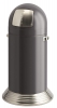 Afvalbak Wesco Big Push 120  ltr, grafiet.