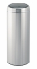 Afvalbak Brabantia touch FPP 30 ltr, mat/rvs.