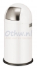 Afvalbak Wesco Pushboy Wit