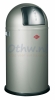 Afvalbak Wesco Pushboy Zilver