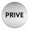 PICTOGRAM ROND 83MM PRIVE