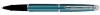 Waterman Rollerball Hémisphère Metallic Blue CT