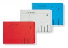 Vouwmap met tab en klep: blauw: Secolor (23)