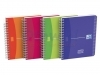 Adresboek Oxford MyColours A6 80vel gelinieerd assorti