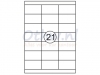 Etiket Quantore 70x38.1mm 2100stuks