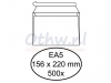 Envelop Hermes bank EA5 156x220mm zelfklevend wit 500stuks