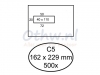 Envelop Hermes C5 162x229mm venster 4x11links 500stuks