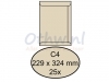 Envelop Clevermail akte C4 229x324mm 120gr creme 25 stuks