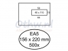 Envelop Hermes EA5 156x220mm venster 4x11rechts zelfkl 500st