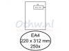 Envelop Hermes EA4 220x312mm venster 4x11rechts zelfkl 250st