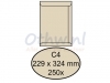 Envelop Quantore akte C4 229x324mm cremekraft 250stuks