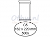 Envelop Hermes akte C5 162x229mm zelfklevend wit 500stuks