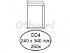 Envelop Hermes akte EC4 240x340mm zelfklevend wit 250stuks