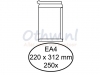 Envelop Hermes akte EA4 220x312mm zelfklevend wit 250stuks