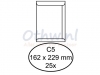Envelop Hermes akte C5 162x229mm zelfklevend wit 25stuks