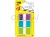 Indextabs 3M Post-it 680PBG paars/blauw/groen