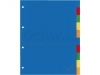 Tabbladen Kangaro 4-gaats A410 10-delig assorti PP