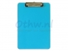 Klembord Maul A4 transparant neon blauw