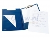 Klemmap Durable 2355 met kopklem en insteek blauw
