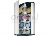 Sleutelkast Durable 1955 aluminium 72haken 302x400x118mm