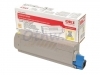 Toner Oki 43324421 geel