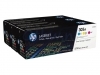 Tonercartridge HP CF370AM 305A 3-kleurenset