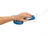 Polssteun voor muis Fellowes gel transparant blauw