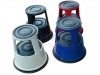 Opstapkruk Desq 42cm metaal rood