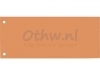 Scheidingsstrook Elba smal 105x240mm oranje