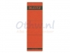Rugetiket Leitz 1642 58x190mm zelfklevend rood