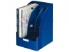 Tijdschriftcassette Leitz Plus jumbo blauw