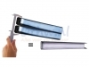 Showmap Rillstab A4 10 kanaals 100-tassen blauw