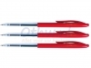 Balpen Quantore drukknop rood medium