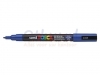 Verfstift Posca F blauw
