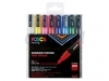 Verfstift Posca 0.9-1.3mm ass set à 8stuks