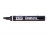 Viltstift Pentel N60 schuin zwart 1.5-3mm