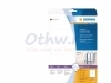 Rugetiket Herma 5032 insteekkaart 190x54mm breed wit