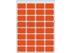 Etiket Herma 3642 12x19mm rood 160stuks
